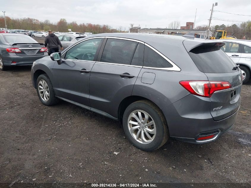 2018 Acura Rdx Acurawatch Plus Package VIN: 5J8TB4H37JL025489 Lot: 39214336