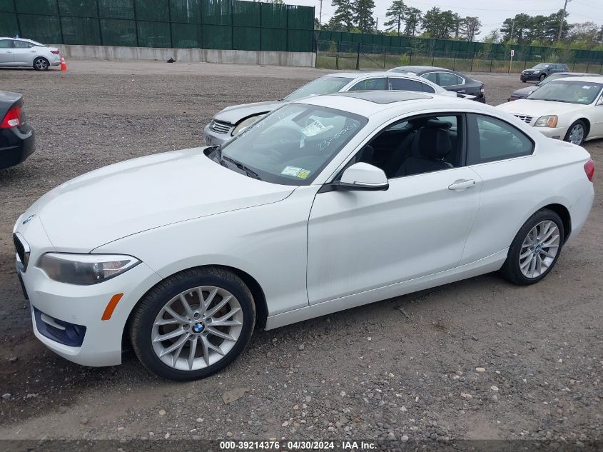 2016 BMW 228I VIN: WBA1G9C56GV598875