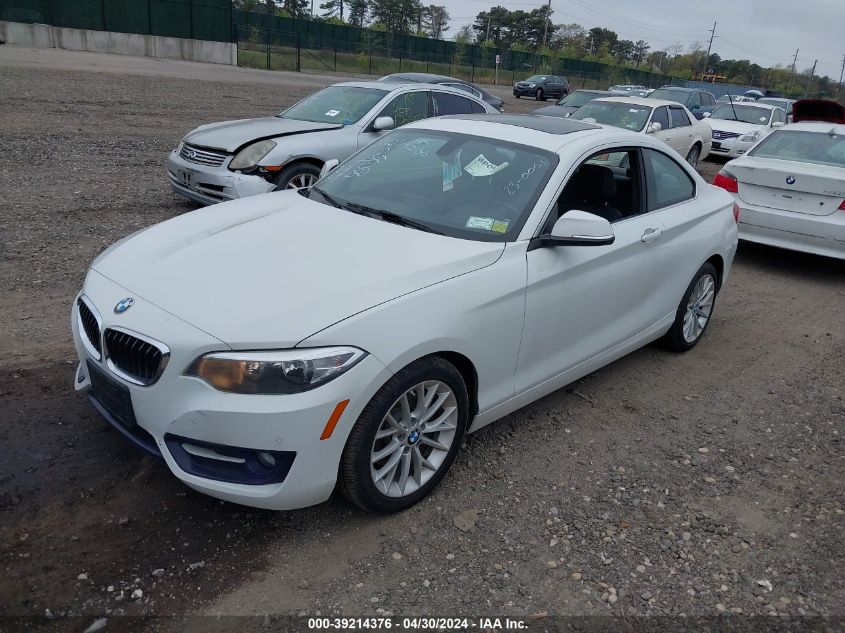 2016 BMW 228I VIN: WBA1G9C56GV598875