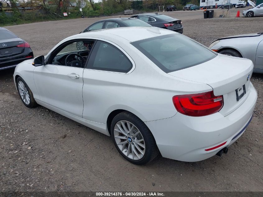 2016 BMW 228I VIN: WBA1G9C56GV598875