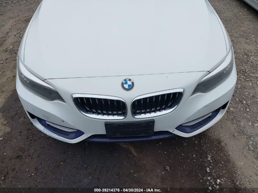 2016 BMW 228I VIN: WBA1G9C56GV598875
