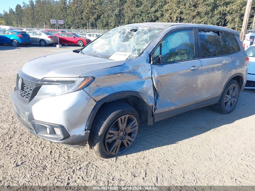 2021 Honda Passport Awd Ex-L VIN: 5FNYF8H58MB024795 Lot: 39214388