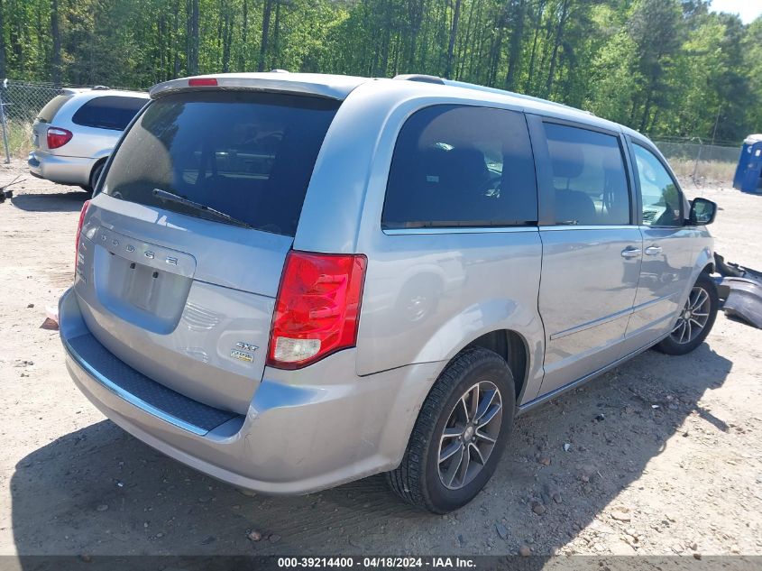 2017 Dodge Grand Caravan Sxt VIN: 2C4RDGCG1HR818495 Lot: 39214400
