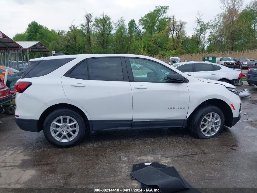 2023 Chevrolet Equinox Fwd Ls VIN: 3GNAXHEG9PL198098 Lot: 39214410