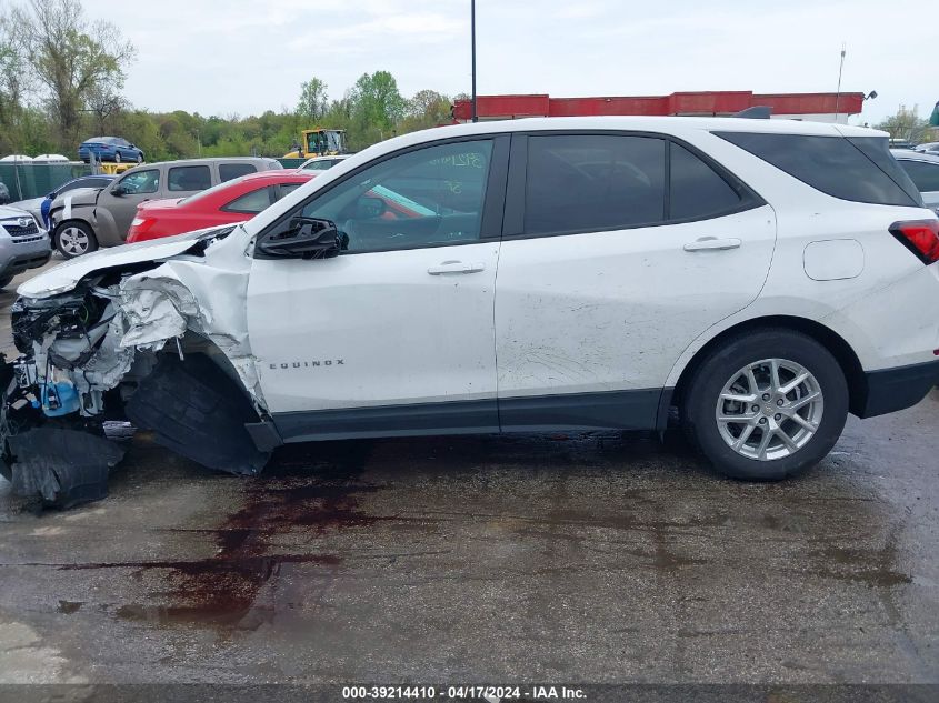 2023 Chevrolet Equinox Fwd Ls VIN: 3GNAXHEG9PL198098 Lot: 39214410