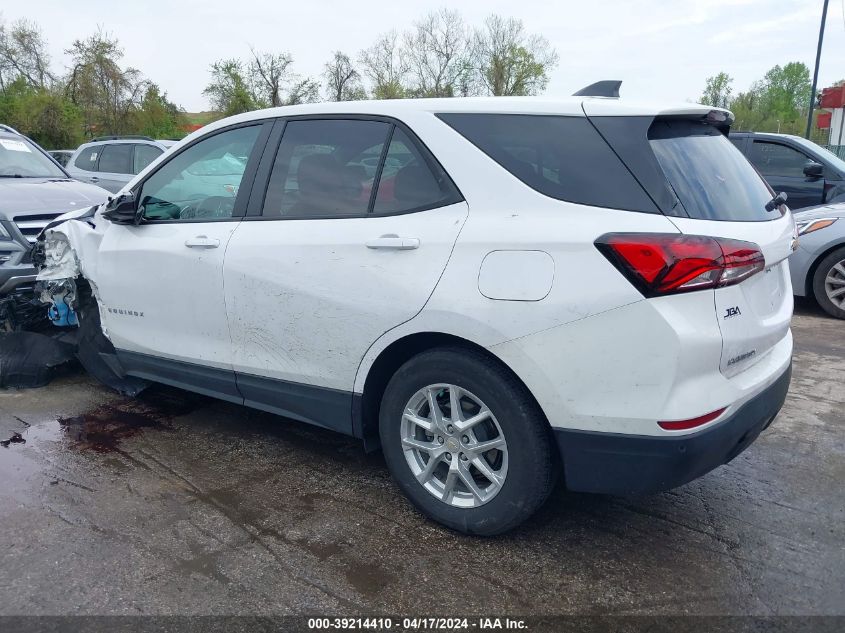 2023 Chevrolet Equinox Fwd Ls VIN: 3GNAXHEG9PL198098 Lot: 39214410