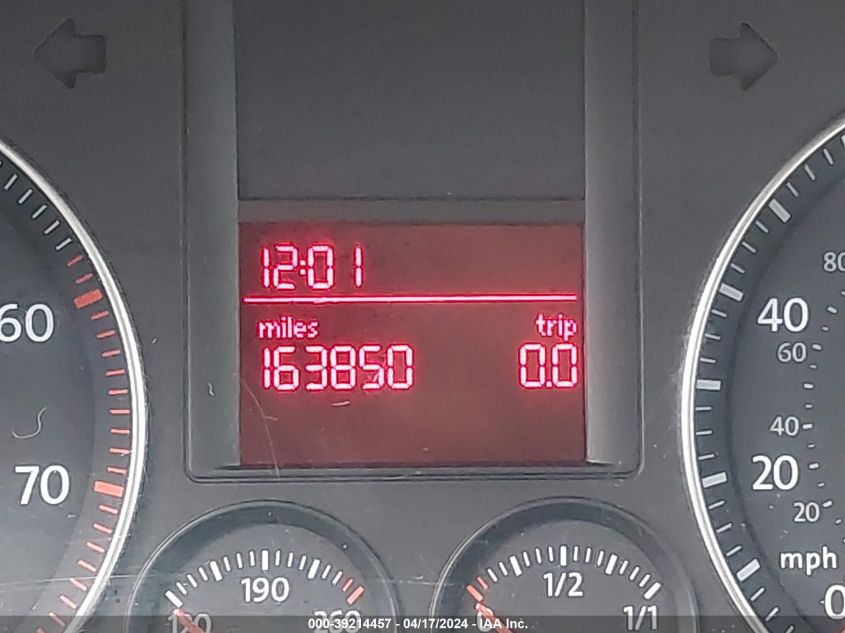 2007 Volkswagen Jetta Wolfsburg Edition VIN: 3VWEG71K47M065769 Lot: 39241167