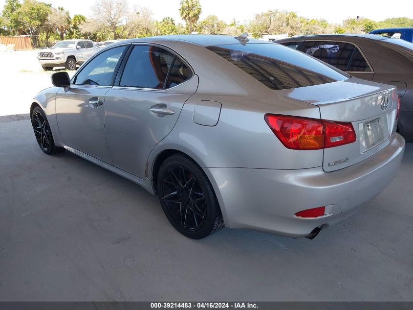 JTHBK262972038637 | 2007 LEXUS IS 250