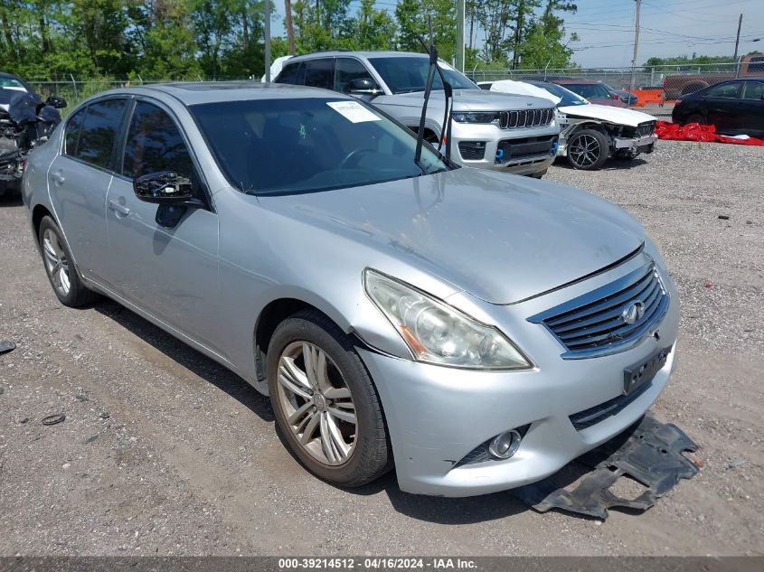 JN1CV6AR1DM764228 | 2013 INFINITI G37X