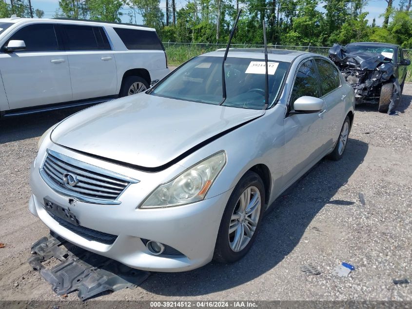 JN1CV6AR1DM764228 | 2013 INFINITI G37X