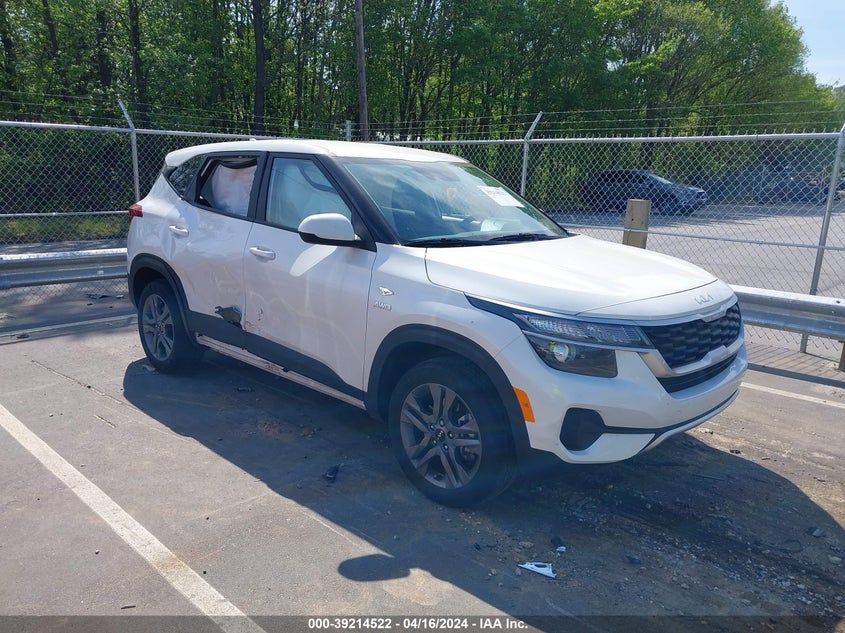 2022 Kia Seltos Lx VIN: KNDEPCAA5N7342598 Lot: 39214522