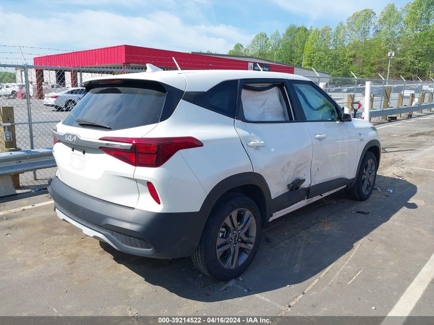2022 Kia Seltos Lx VIN: KNDEPCAA5N7342598 Lot: 39214522