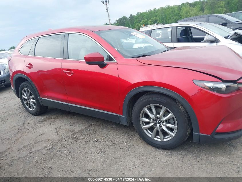 2016 Mazda Cx-9 Touring VIN: JM3TCACY5G0114699 Lot: 39214538