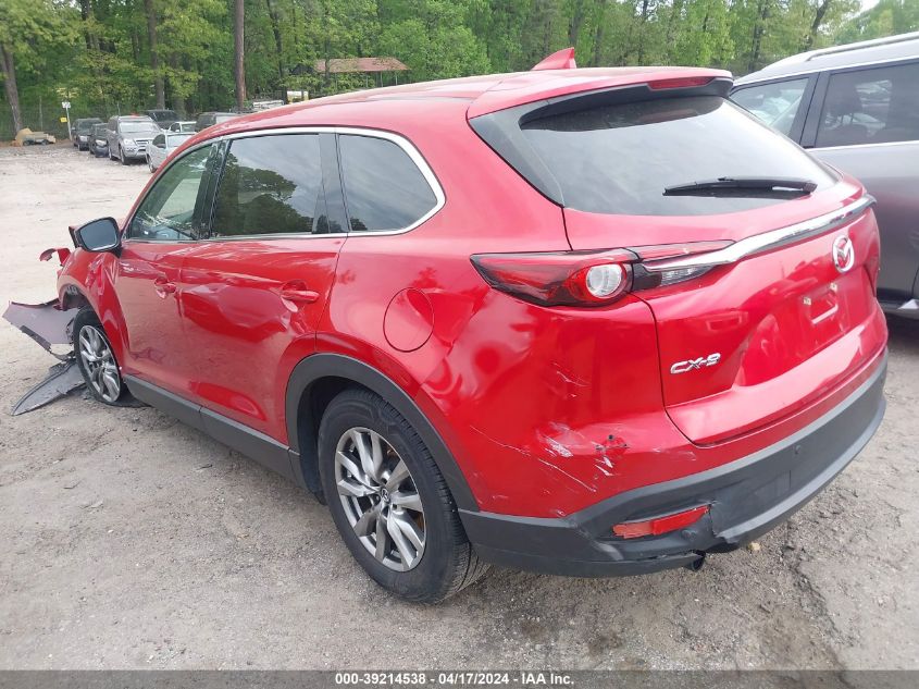 2016 Mazda Cx-9 Touring VIN: JM3TCACY5G0114699 Lot: 39214538