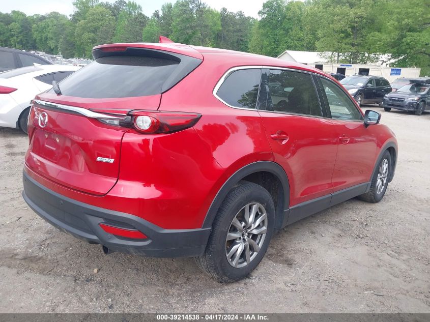 2016 Mazda Cx-9 Touring VIN: JM3TCACY5G0114699 Lot: 39214538