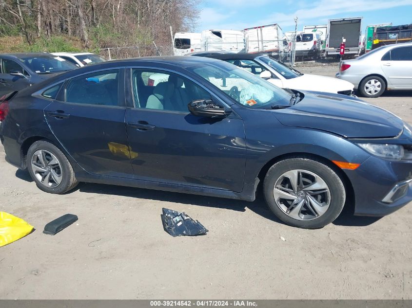 2019 Honda Civic Lx VIN: 2HGFC2F6XKH554400 Lot: 39214542