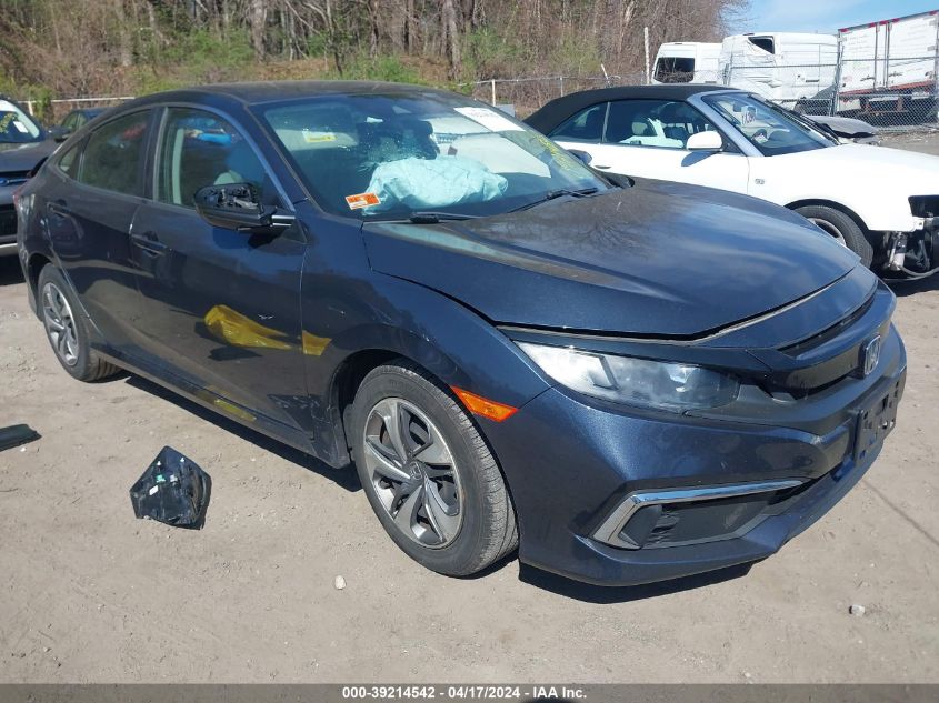 2019 Honda Civic Lx VIN: 2HGFC2F6XKH554400 Lot: 39214542