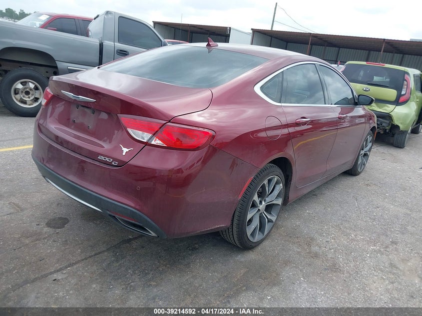 2015 CHRYSLER 200 C - 1C3CCCCG8FN514063