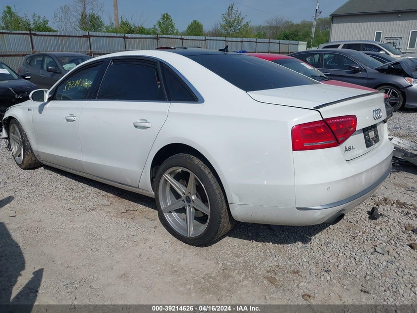 2013 Audi A8 L 3.0T VIN: WAURGAFD9DN004248 Lot: 39214626