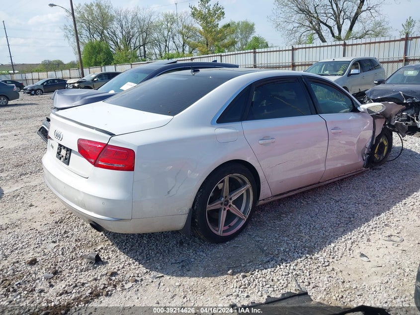 2013 Audi A8 L 3.0T VIN: WAURGAFD9DN004248 Lot: 39214626