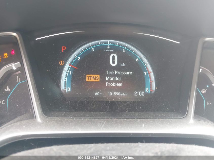 2018 Honda Civic Ex VIN: 2HGFC2F79JH523162 Lot: 39214627