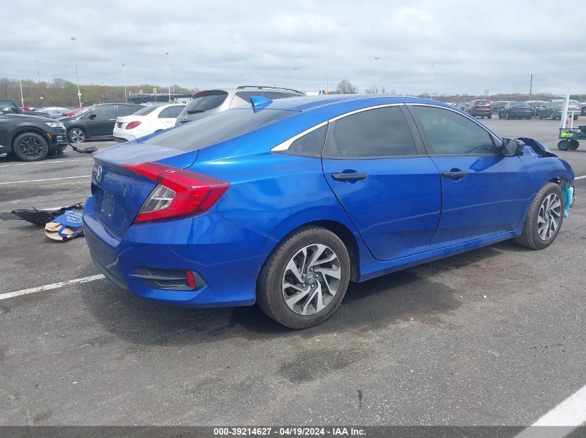 2018 Honda Civic Ex VIN: 2HGFC2F79JH523162 Lot: 39214627