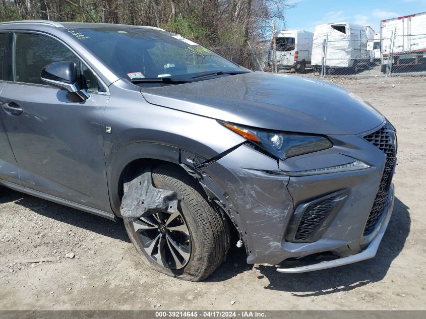 2021 Lexus Nx 300 F Sport VIN: JTJSARDZ2M2257610 Lot: 39214645