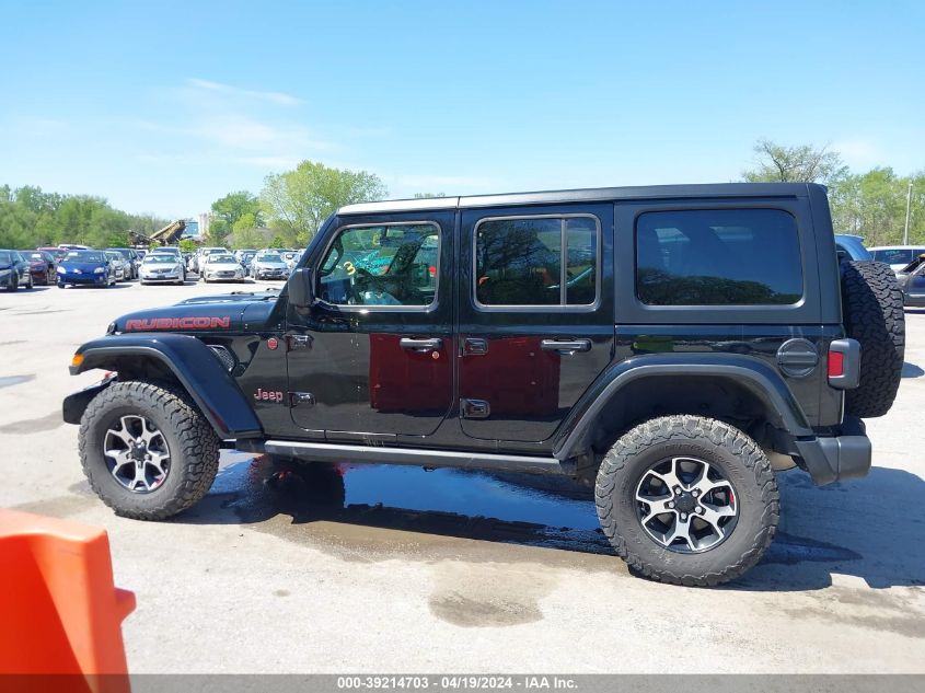 2022 Jeep Wrangler Unlimited Rubicon 4X4 VIN: 1C4HJXFN6NW133488 Lot: 39214703