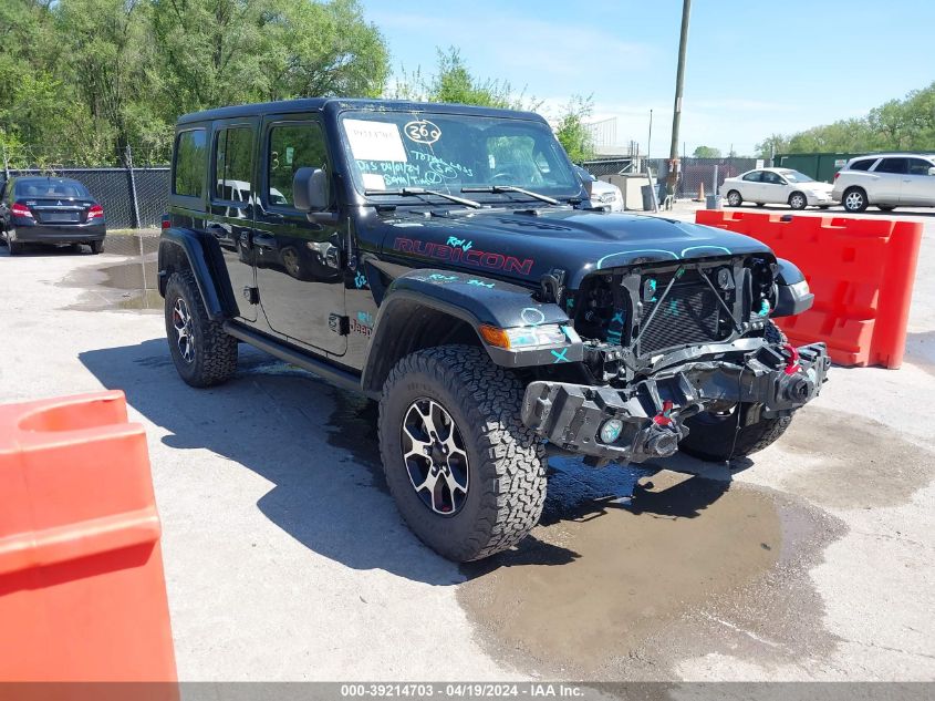 2022 Jeep Wrangler Unlimited Rubicon 4X4 VIN: 1C4HJXFN6NW133488 Lot: 39214703
