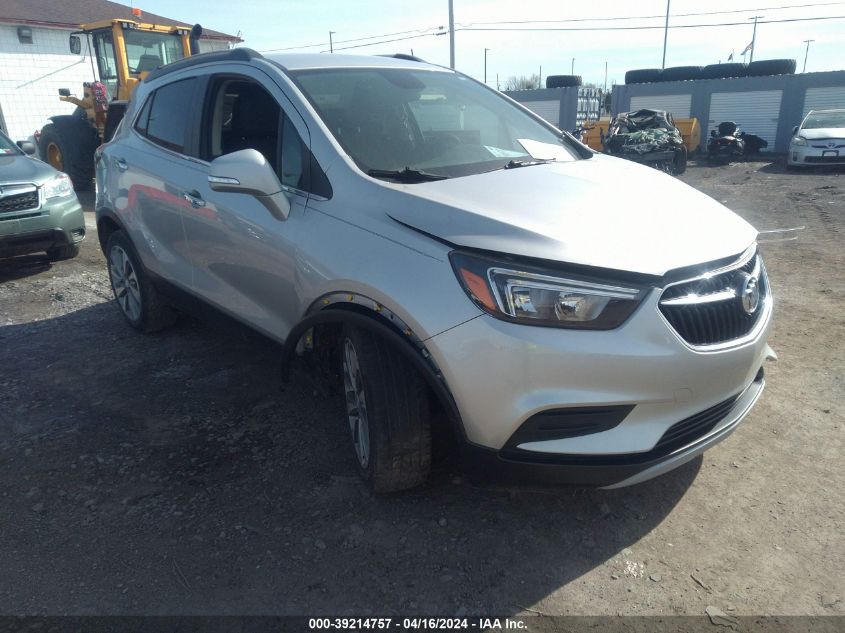 2019 Buick Encore Fwd Preferred VIN: KL4CJASB2KB838756 Lot: 39214757