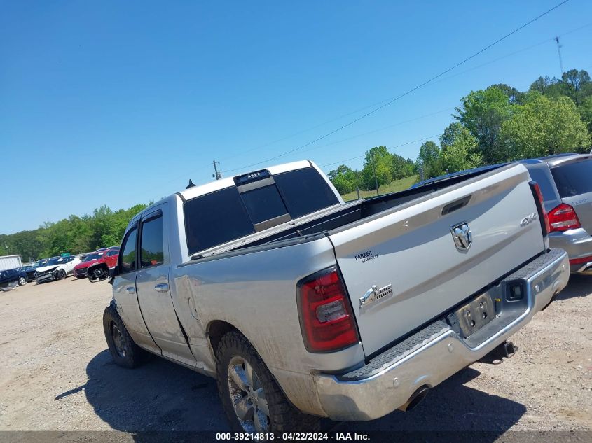 2017 Ram 1500 Big Horn 4X4 5'7 Box VIN: 1C6RR7LT1HS650541 Lot: 39214813