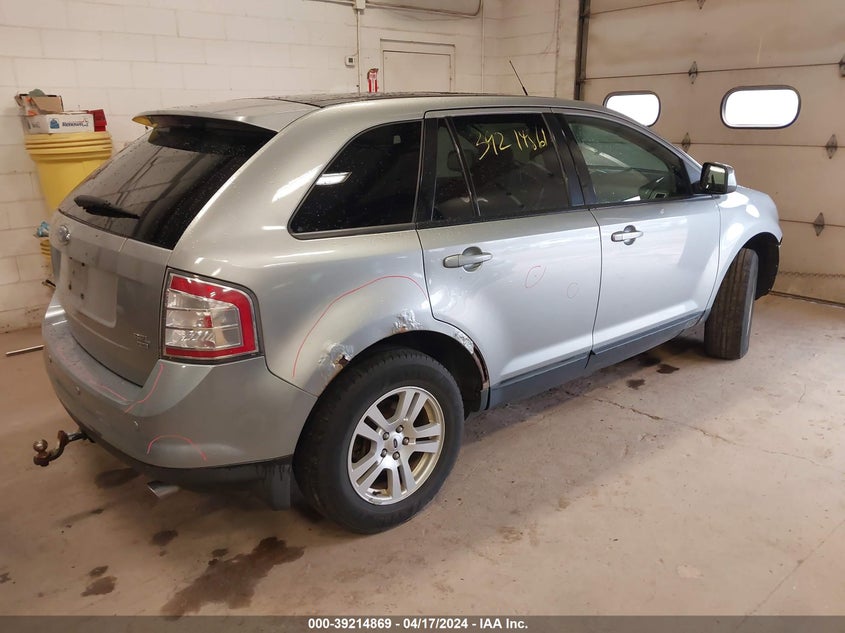 2007 Ford Edge Sel Plus VIN: 2FMDK49C87BA99672 Lot: 39214869