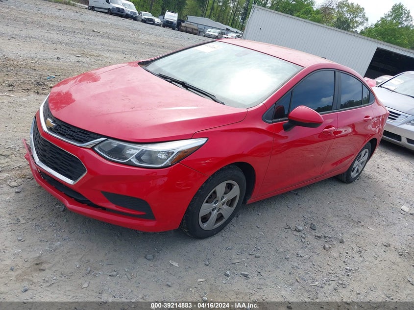 VIN 1G1BC5SM2H7199044 2017 CHEVROLET CRUZE LS AUTO