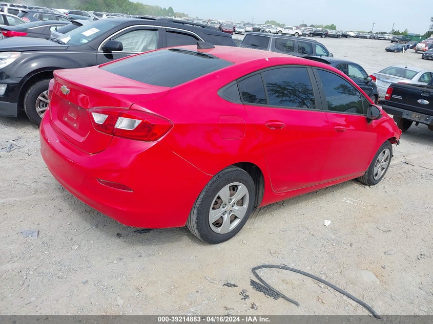VIN 1G1BC5SM2H7199044 2017 CHEVROLET CRUZE LS AUTO