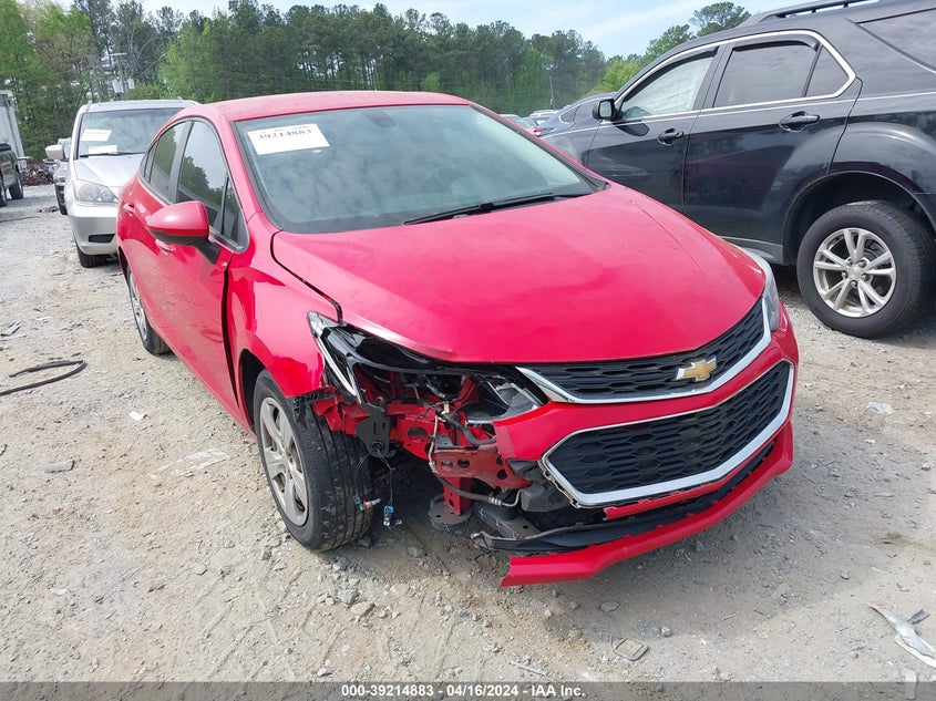 VIN 1G1BC5SM2H7199044 2017 CHEVROLET CRUZE LS AUTO
