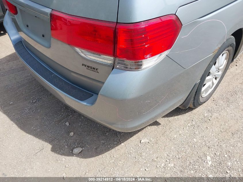 2009 Honda Odyssey Ex-L VIN: 5FNRL38719B022511 Lot: 39214912