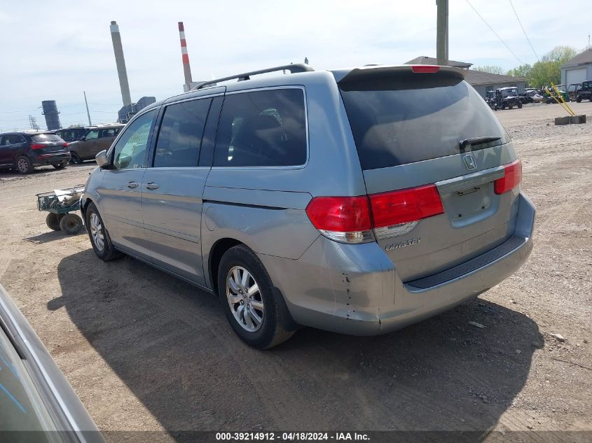 2009 Honda Odyssey Ex-L VIN: 5FNRL38719B022511 Lot: 39214912