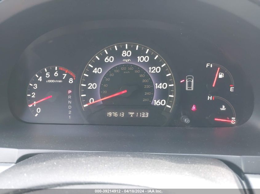 2009 Honda Odyssey Ex-L VIN: 5FNRL38719B022511 Lot: 39214912