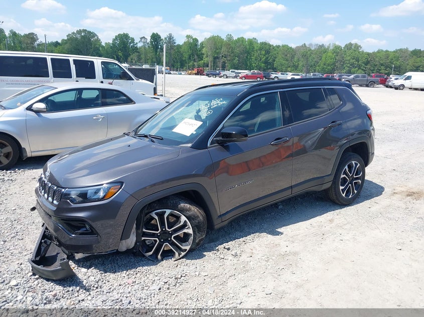 VIN 3C4NJDCN1PT569308 2023 JEEP COMPASS LIMITED 4X4