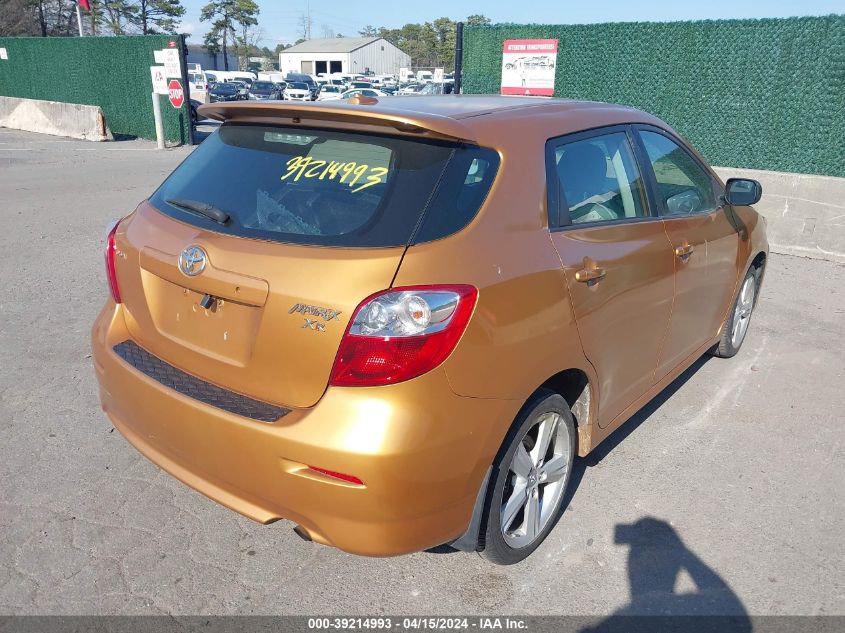 2T1KE40E39C021375 | 2009 TOYOTA MATRIX