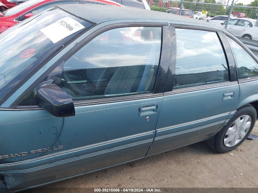 1993 Pontiac Grand Prix Le VIN: 1G2WH54T8PF247959 Lot: 39215006