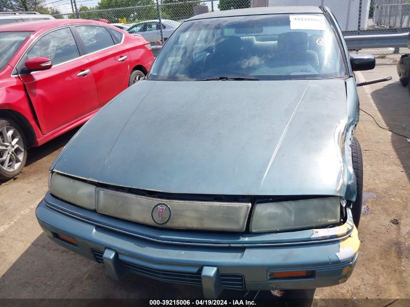 1993 Pontiac Grand Prix Le VIN: 1G2WH54T8PF247959 Lot: 39215006