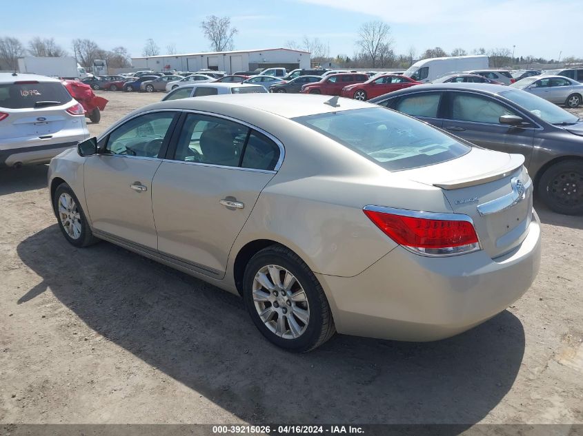 1G4GB5ER7CF306932 | 2012 BUICK LACROSSE