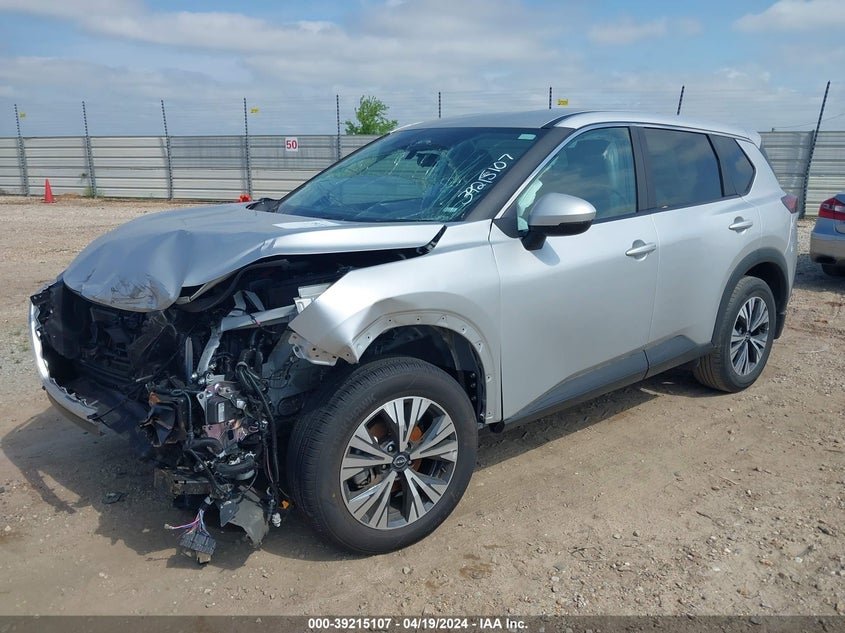 VIN 5N1BT3BA4PC756538 2023 NISSAN ROGUE SV FWD