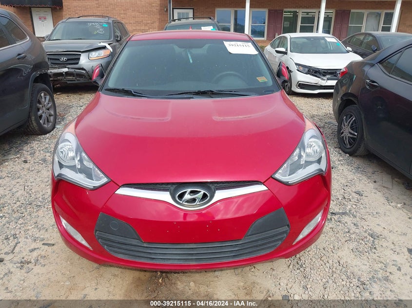 2017 HYUNDAI VELOSTER - KMHTC6AD3HU323547
