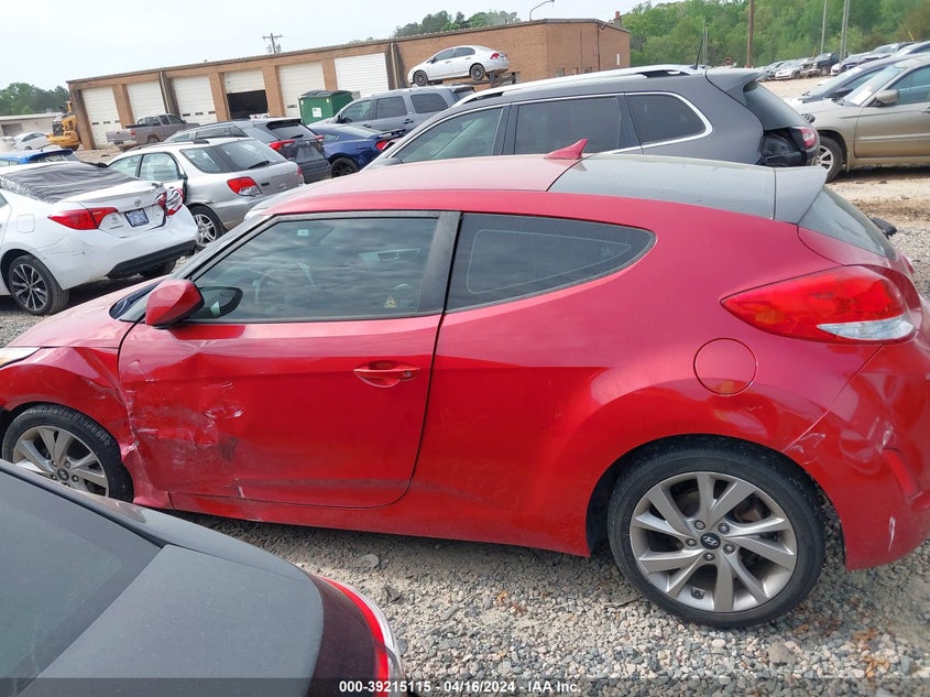 2017 HYUNDAI VELOSTER - KMHTC6AD3HU323547