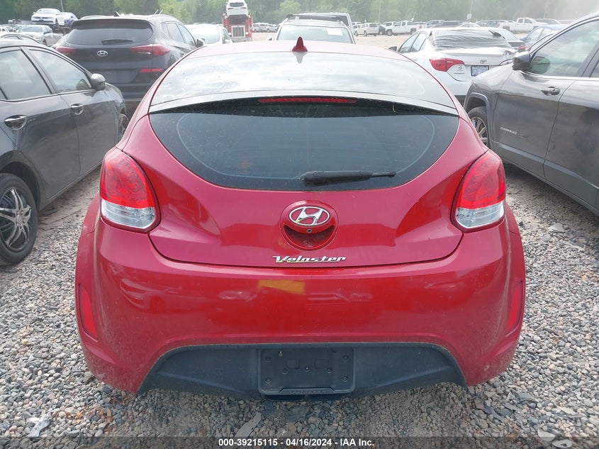 2017 HYUNDAI VELOSTER - KMHTC6AD3HU323547