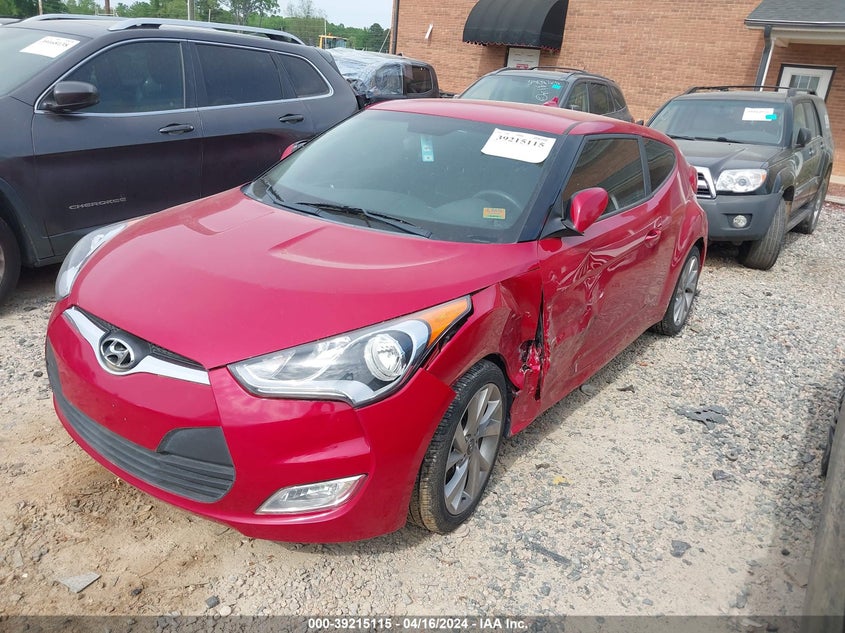 2017 HYUNDAI VELOSTER - KMHTC6AD3HU323547