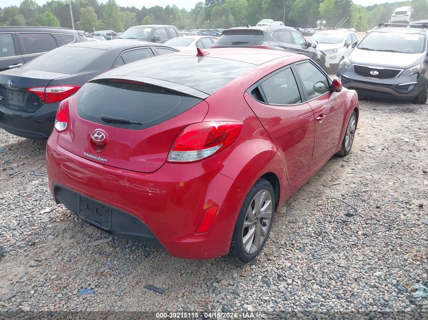 2017 HYUNDAI VELOSTER - KMHTC6AD3HU323547