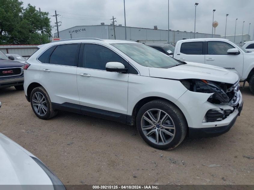 2022 Ford Edge Titanium VIN: 2FMPK4K92NBA63825 Lot: 49997624